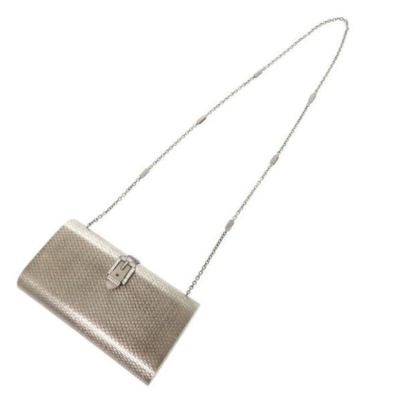 Gucci Metal Crystal Silver Chain Shoulder Bag - Picture 6 of 8